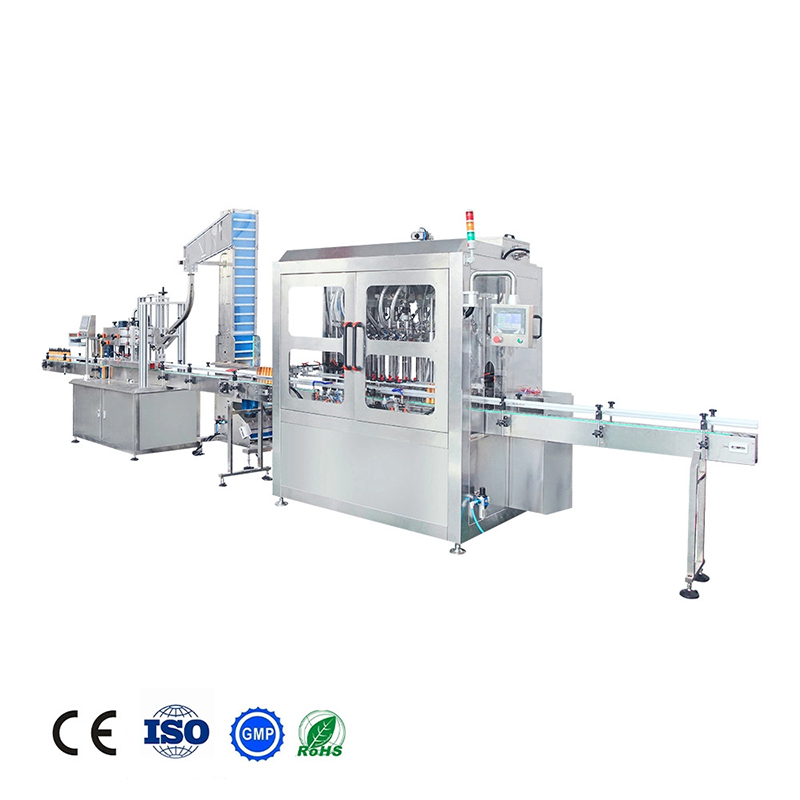 Teollinen pullon täyttökone