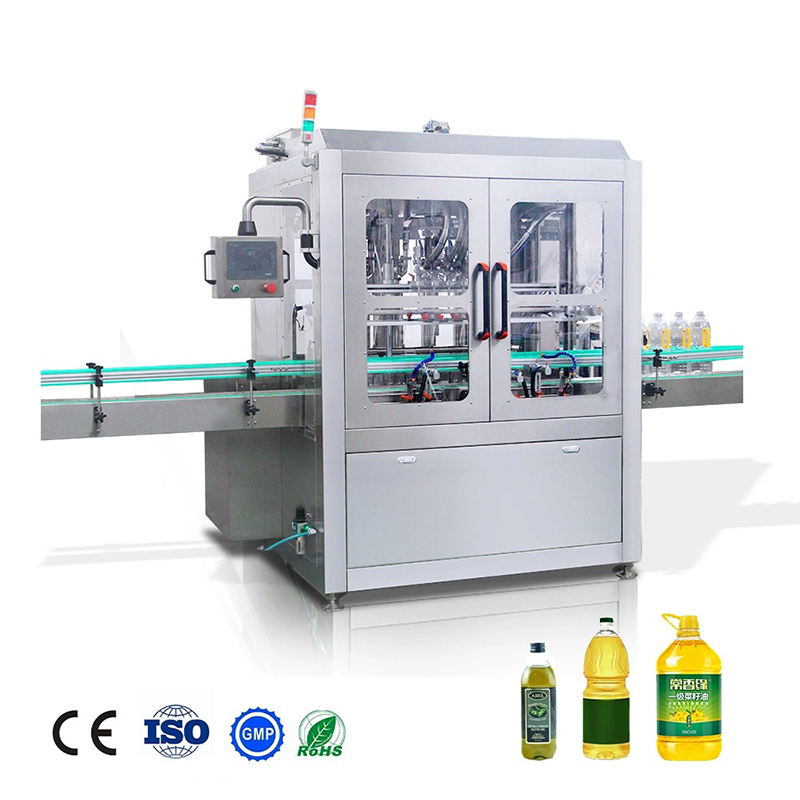 Muovipullojen täyttökone